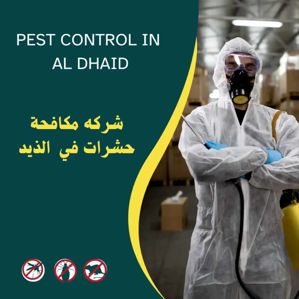 شركة مكافحة حشرات في الذيد