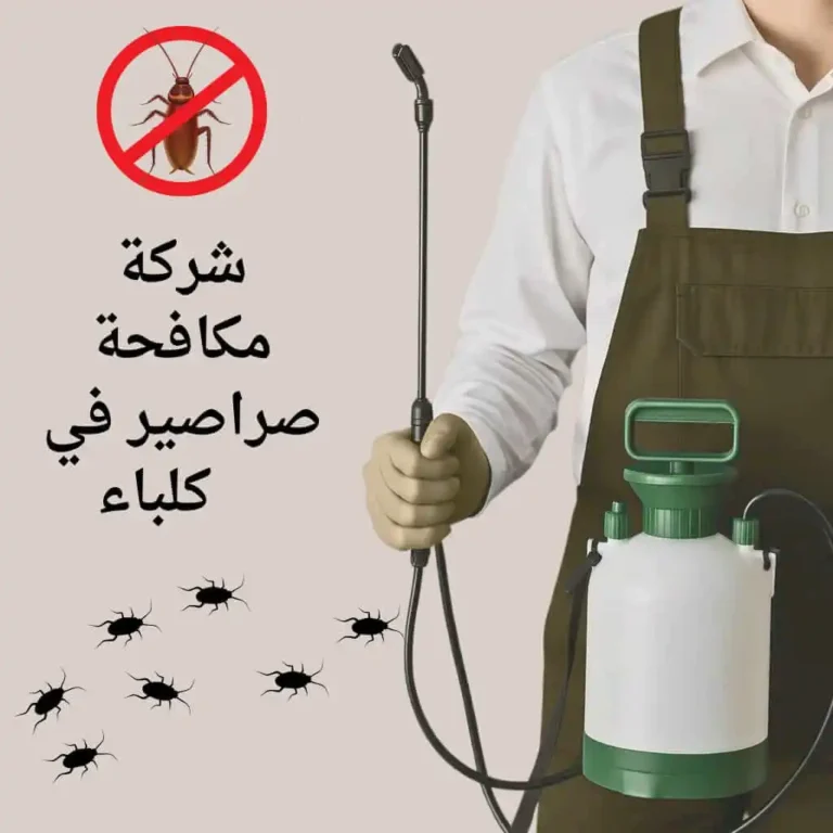 شركة مكافحة صراصير في كلباء